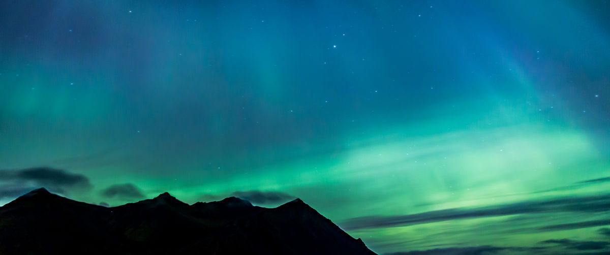 Ma première aurore boréale, fin septembre 2017 en Islande.
